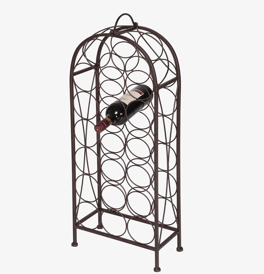 Vinställ Antikbrun 85cm Ambiente Haus Stora vinställ