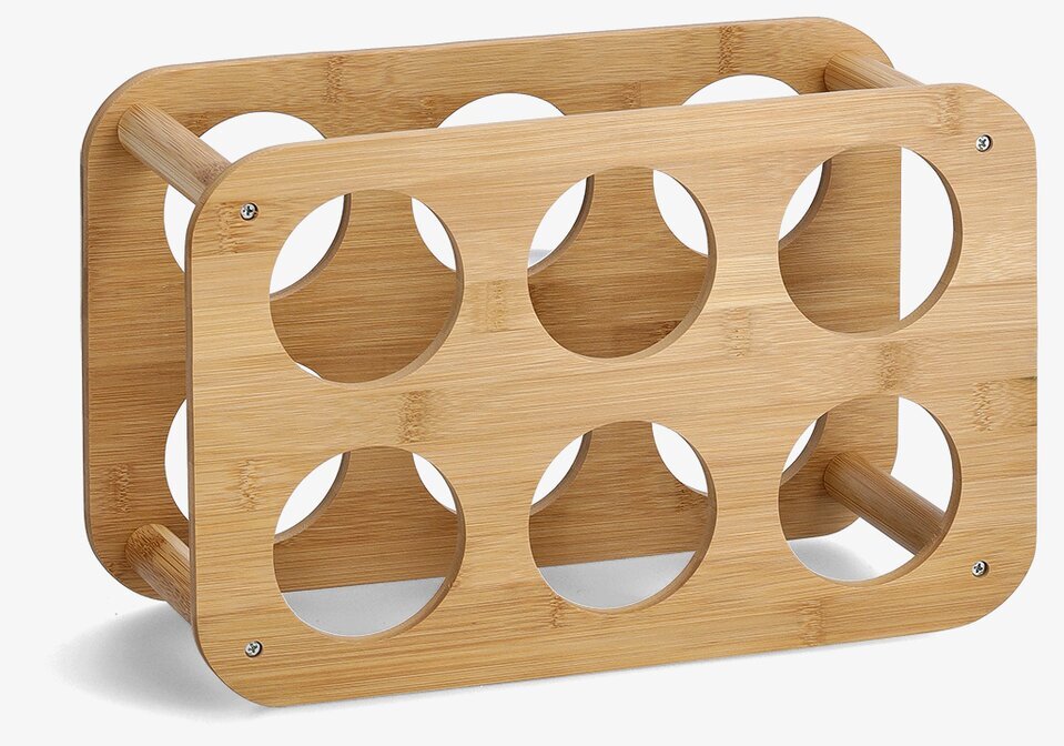 Vinställ 6 Flaskor Bambu Zeller