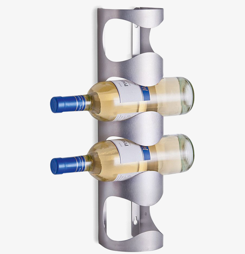 Vinställ Vägg Rostfritt Stål Zeller