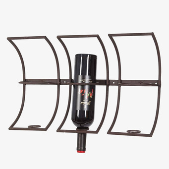 Vinställ Vägg 3 Flaskor Ambiente Haus