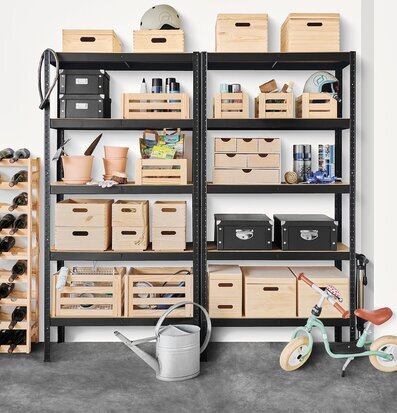 Bild av organiserat utrymme med stil och funktionalitet