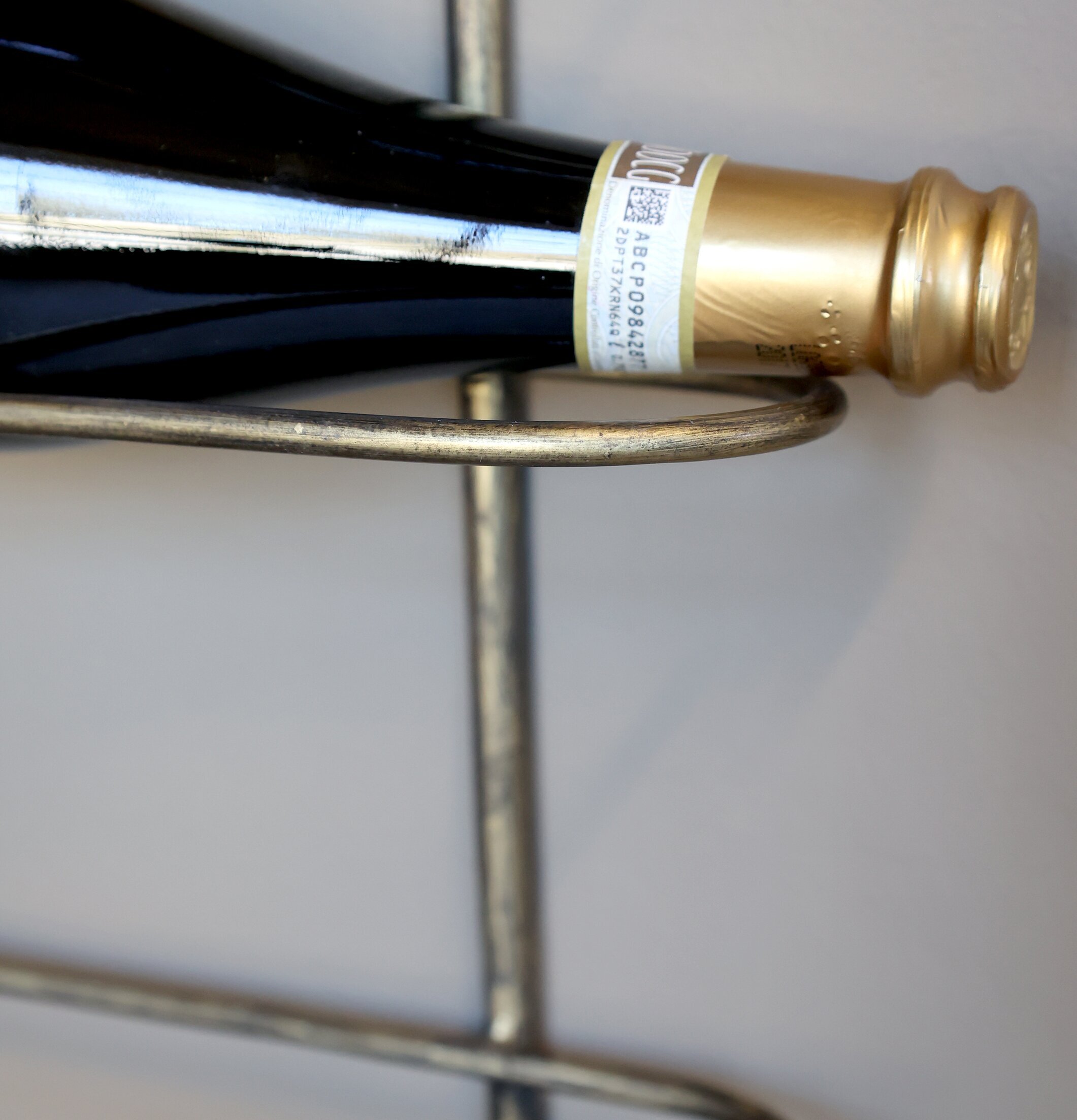 Vinställ Vägg Mässing Chic Antique