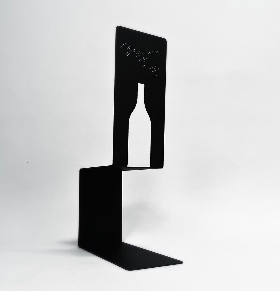 #ÄlskaPlåt Vinställ Bag-In-Box Svart Älskaplåt